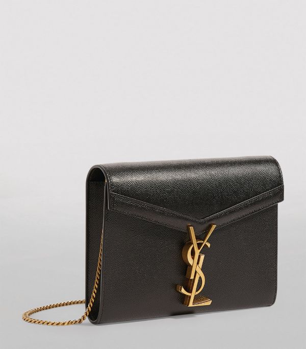Yves Saint Laurent - Cassandra Leather Wallet on a Chain