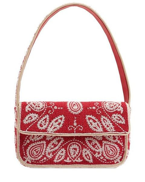 STAUD Tommy Beaded Bag