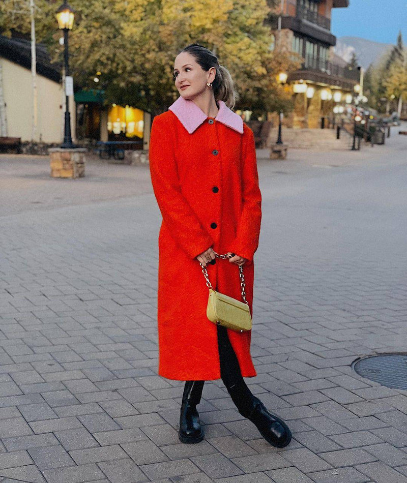 STAUD - Frankie Tailored Bouclé Coat