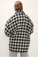 Storets - Hannah Houndstooth Shirt Jacket