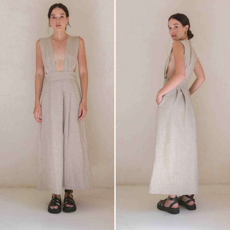 TROIS The Label - Elaine Linen Dress