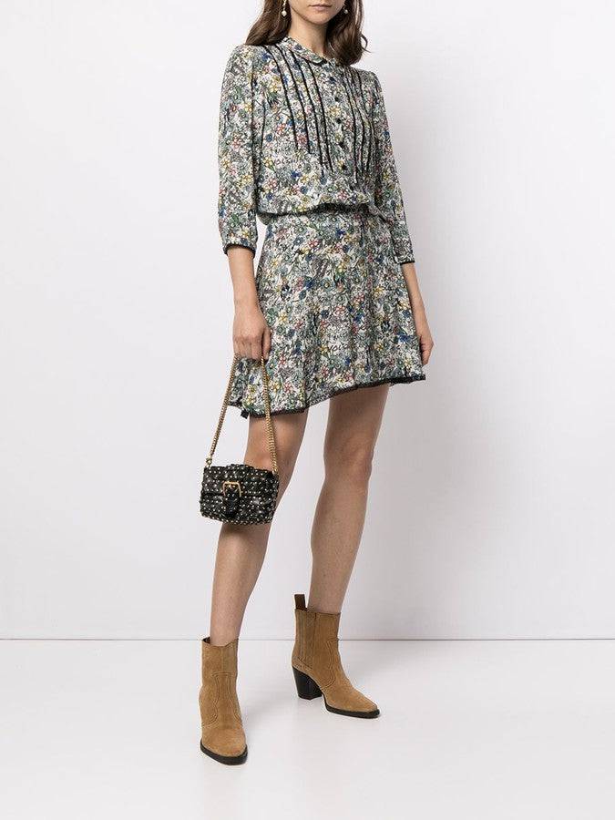 Zadig & Voltaire - Raspail Crinkle Flower Dress