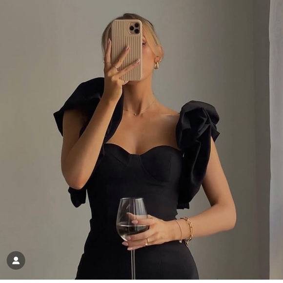 ZARA - VOLUMINOUS SHORT DRESS