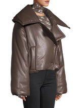 Nanushka -Jamie Cropped Puffer Jacket