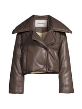 Nanushka -Jamie Cropped Puffer Jacket