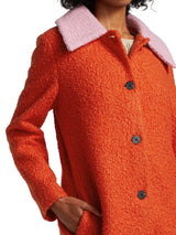 STAUD -Frankie Tailored Bouclé Coat