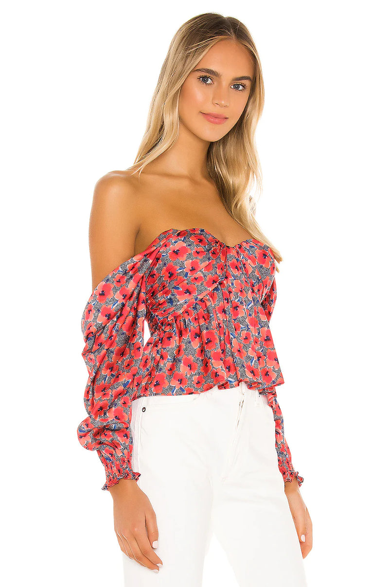 House of Harlow 1960 -x REVOLVE Burna Blouse