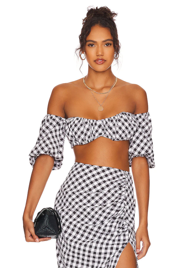 RUMER -Bisou Crop Top