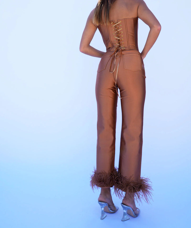 Rezek Studio -COPPER FOXY HUSTLE PANT