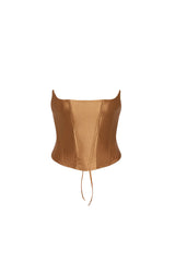 Rezek Studio -Copper Corset Top