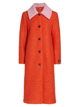 STAUD -Frankie Tailored Bouclé Coat