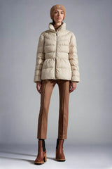 Moncler -Guery Short Down Jacket in Sand Beige