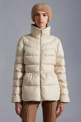 Moncler -Guery Short Down Jacket in Sand Beige