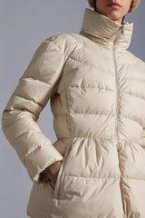 Moncler -Guery Short Down Jacket in Sand Beige