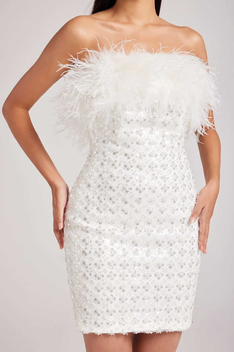 Nadine Marabi -Harlow White Dress