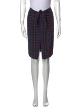 Silk Knee Length Skirt - joinleora
