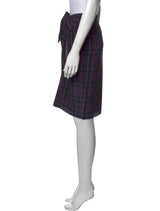 Silk Knee Length Skirt - joinleora