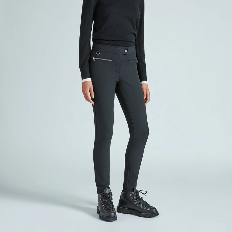 Erin Snow -Jes Pant in Racer in Black