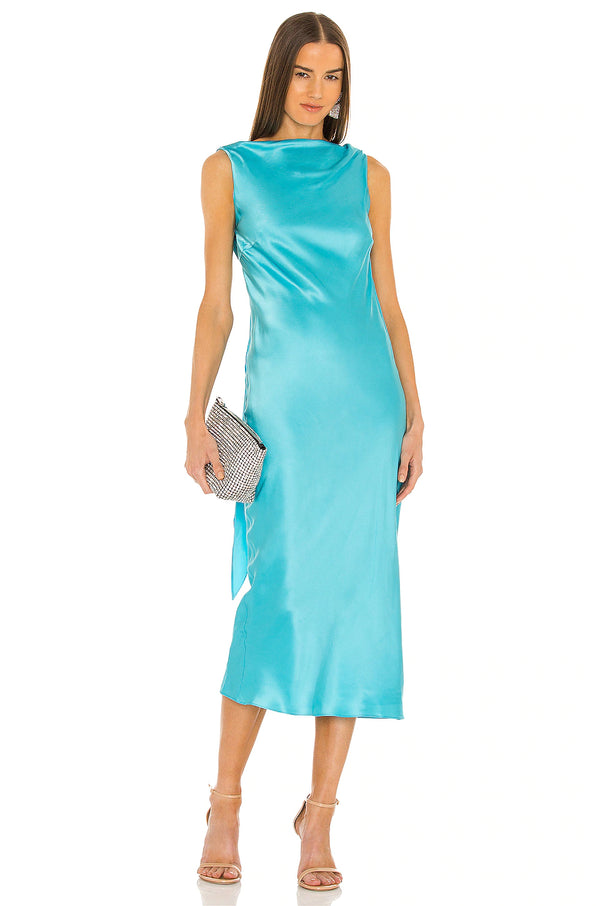 The Bar -Max Dress in Turquoise