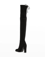 Stuart Weitzman -Highland Suede Over-the-Knee Boots