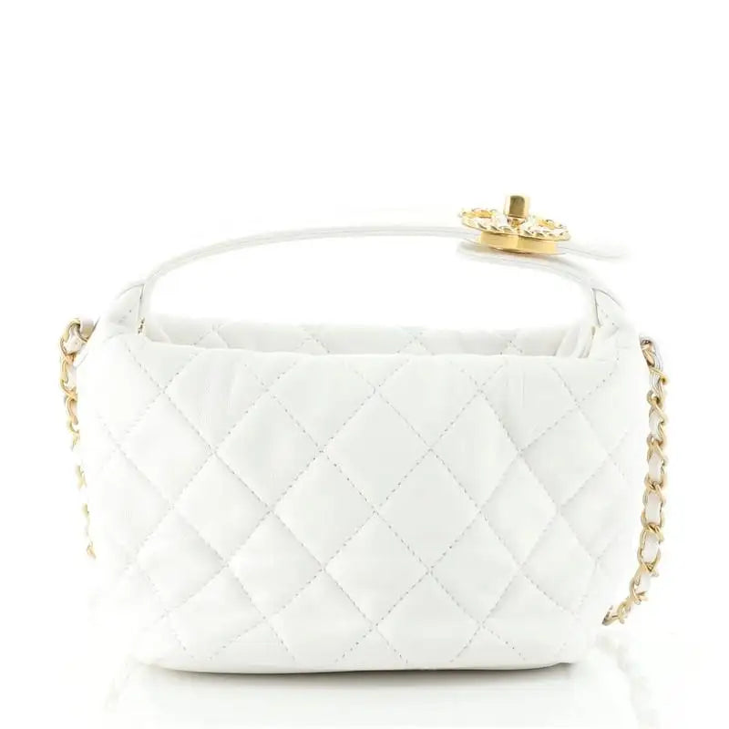 Chanel Lambskin Perfect Meeting Small Hobo Bag