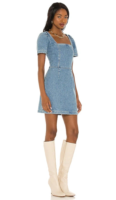 Boyish -X Revolve Robin Dress in Denim