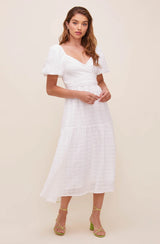 ASTR the Label -Sonnet Dress in White