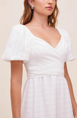 ASTR the Label -Sonnet Dress in White